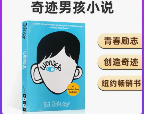 英语书籍 英文英语送音频:Wonder 奇...