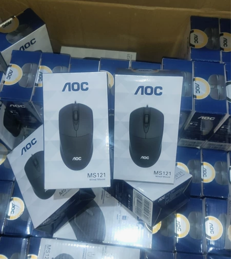 全新aoc ms121有线家用办公鼠标 全...