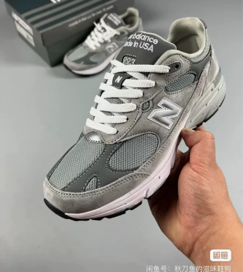 经典NB993复古慢跑鞋新百伦 自己看走线...