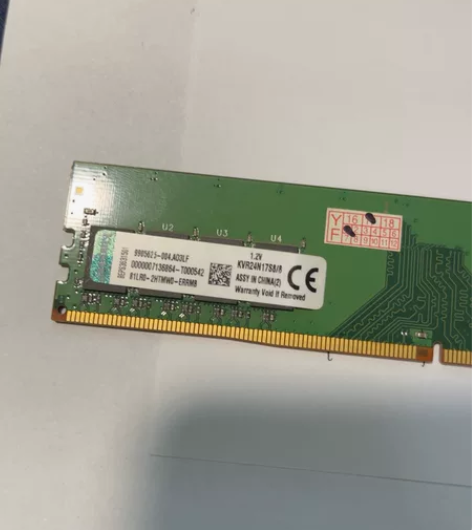 金士顿ddr4 8g台式机内存,几乎全新 ...