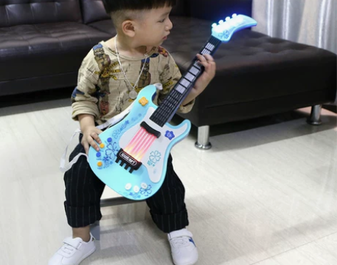 儿童尤克里里声光初学者仿真可弹奏乐器玩具