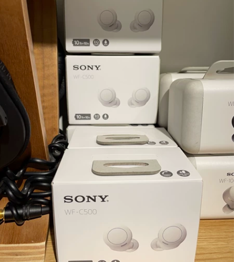 索尼（SONY） WF-C500 真无线蓝...