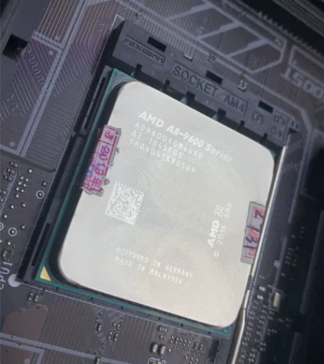 AMD A8-9600CPU加微星主板一套...