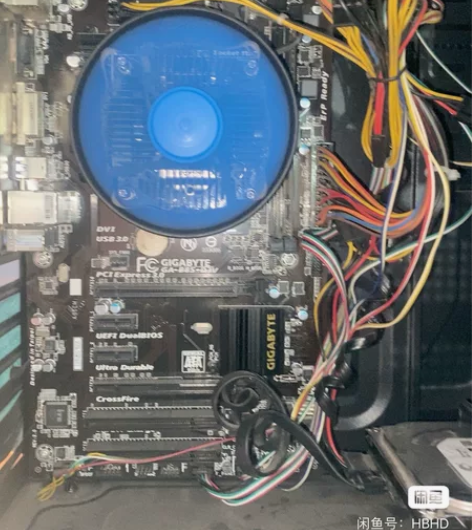 技嘉B85M-D3V主板。原装拆机主板。原...