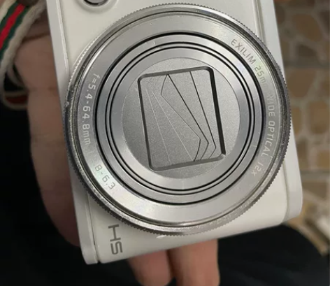 卡西欧ZR3600二手相机自拍 奶白  中...