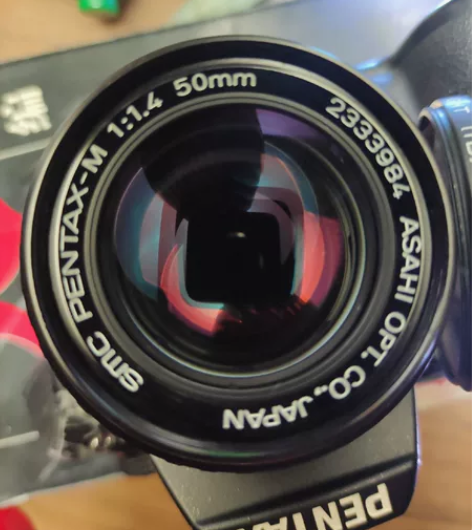 宾得50/1.4很新原装盖很新通透妩媚收藏...