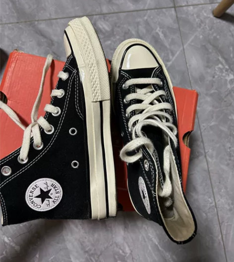 Converse匡威1970s三星标黑色黄...