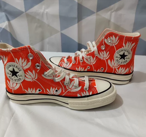 Converse匡威1970S复古花卉印花...