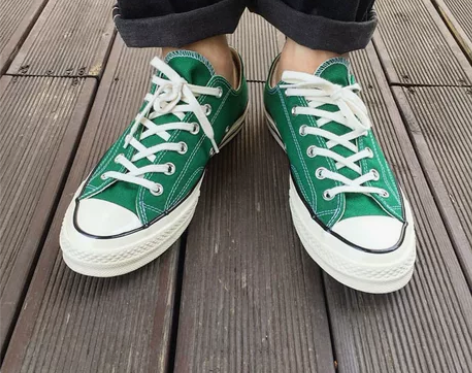 ?converse 匡威1970s绿色低帮...