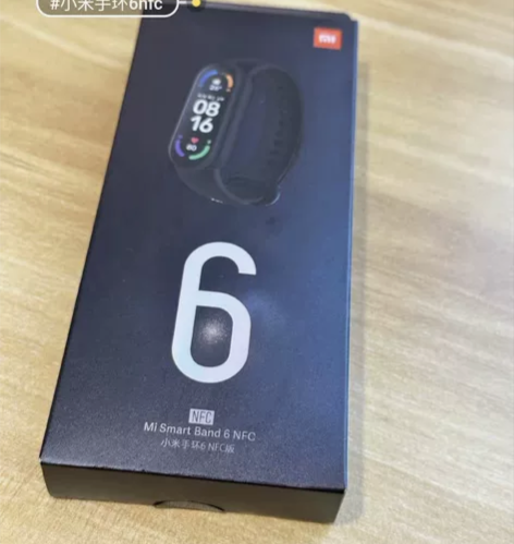 米家小米手环6nfc版 屏幕无划痕 原装手...