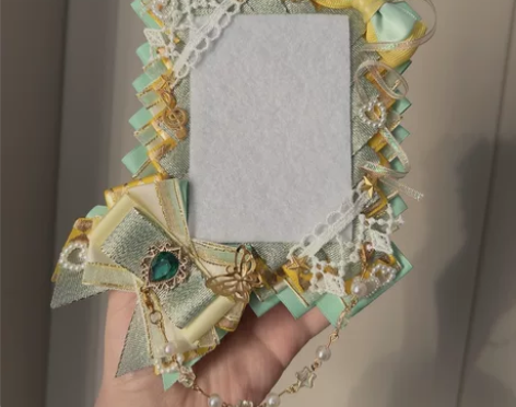 现货纸片托 es拍立得托  金属配件有点氧...