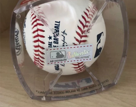 周杰伦亲笔签名棒球,Rawlings正品,...