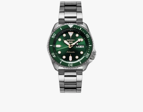 SEIKO精工5号官方手表男日本绿水鬼机械...