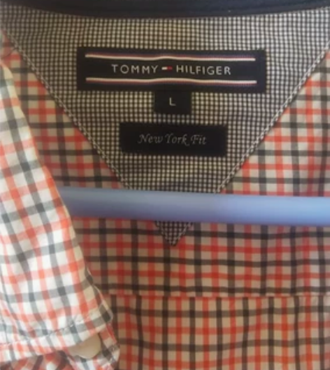 汤米·希尔费格男士衬衫,美版L,适合180...