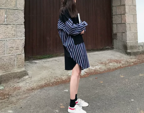 imiss超仙中长裙慵懒风复古心机裙子设计...