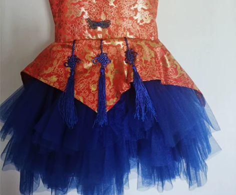 民族风蓬蓬裙，穿两小时演出用，25包邮，裙...