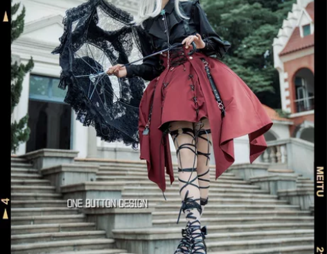 【出定金】纽扣家旧夜残章fs大全套M码 红...