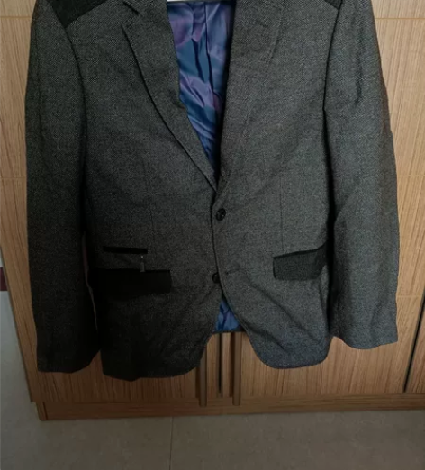 男士西装外套 一次未穿无吊牌 175 94...