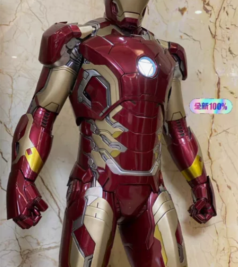 钢铁侠手办模型MK43豪华大摆件1/2钢铁...
