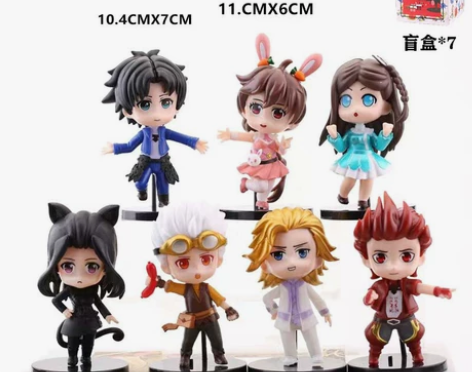 厂家直销动漫斗罗大陆唐三小舞卡通手办公仔模...