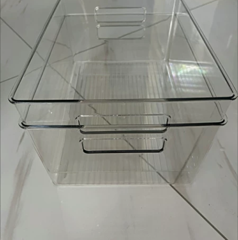 特大号12元透明收纳盒书盒储物整理书本绘本...