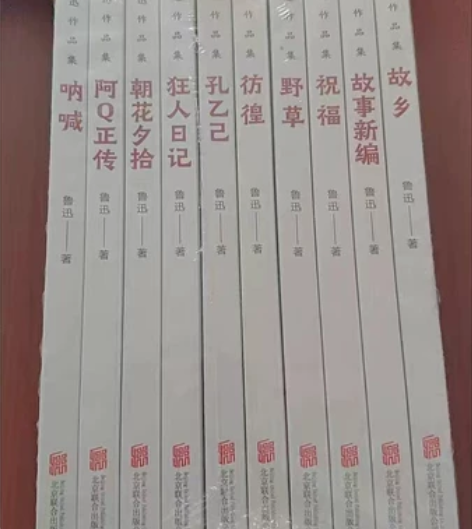 个人闲置出鲁迅全集必读10册朝花夕拾狂人日...