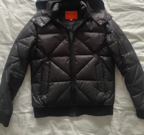 马克华菲男士经典羽绒服，白鸭绒90%填充，...