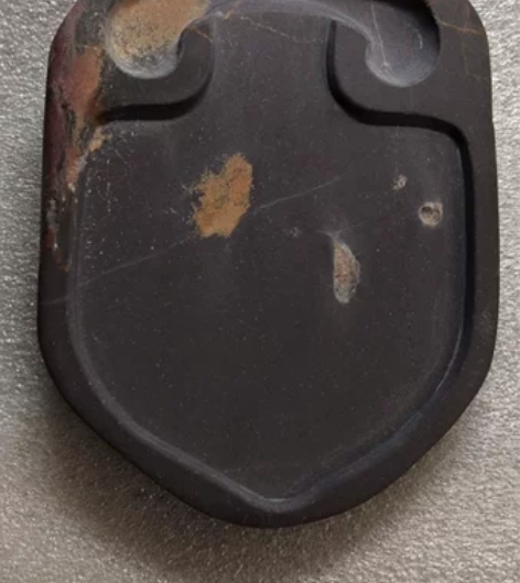 端砚,大西洞老坑,此砚名曰《蝉形砚》,纯手...