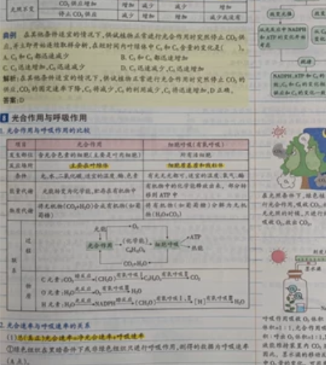 高中新教材生物学霸笔记 感兴趣的话点“我想...