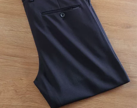 海澜之家男士秋冬厚款弹力百搭休闲裤 坠感顺...