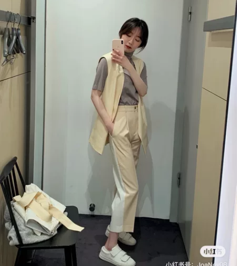 12.10cos拼色裤子大码特价不退不换 ...