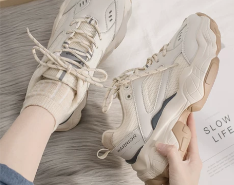 回力运动鞋女2022年春季新款老爹鞋ins...