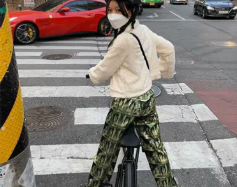 Unique SEI 复古绿色艺术图案 2...