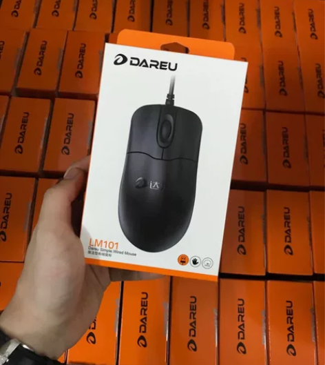 全新达尔优LM101有线办公游戏鼠标，大量...