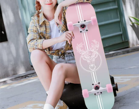 ?【88狂欢价】四轮滑板初学者女生成年人儿...