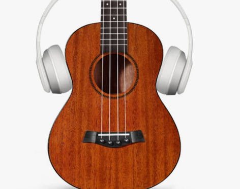 兰可尤克里里23寸乌克丽丽小吉他21寸26...