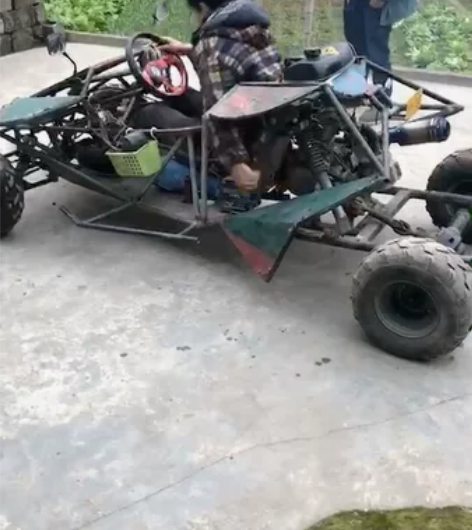 自制钢管越野跑车，高手勿喷 ！此车是17年...