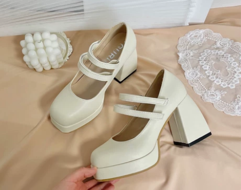 婚礼闲置 婚鞋神器 不累脚防水台超级高 搭...