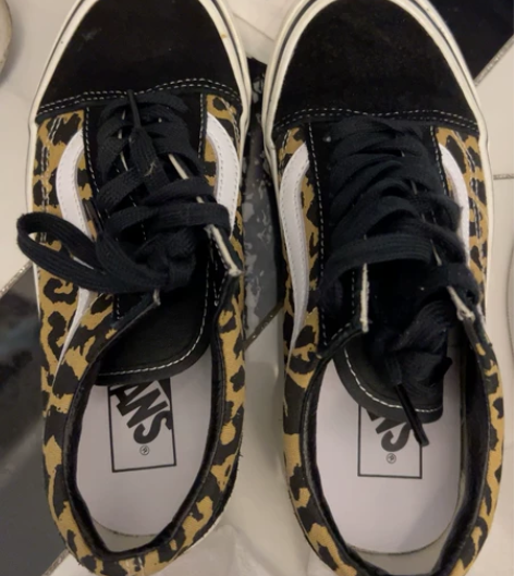 VANS 小红书豹纹爆款 一口价！不刀不刀...