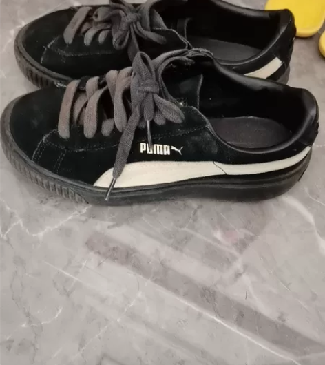 彪马PUMA厚底鞋 新旧如图，35.5嘛适...