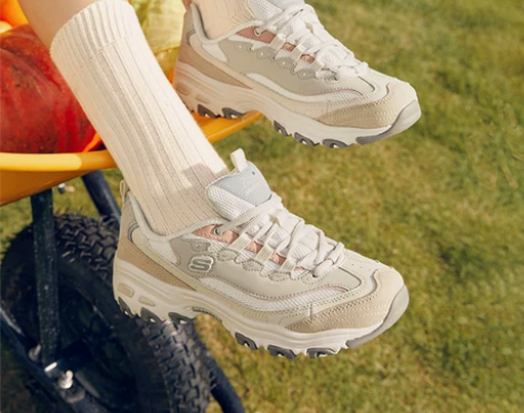 Skechers斯凯奇奶茶熊女鞋qq豆乳官...