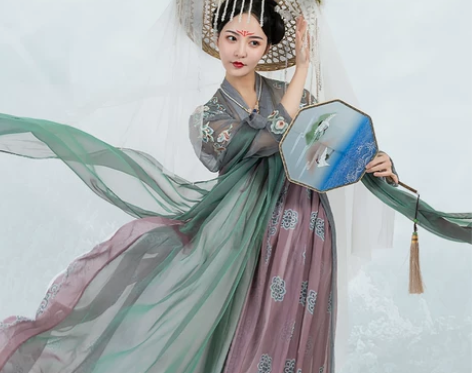 都城南庄汉服幻苍穹齐胸襦裙小袖拼色大摆春季...