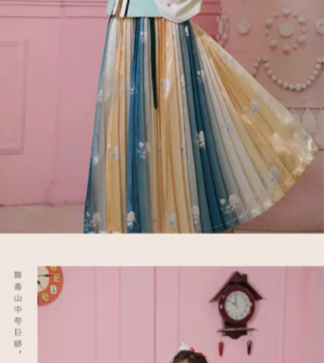 搬家低价急出汉服汉旭霜玥狐原创汉服，蓝色下...