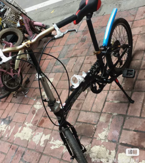 20寸喜德盛A8折叠自行车、成色一般、如图...
