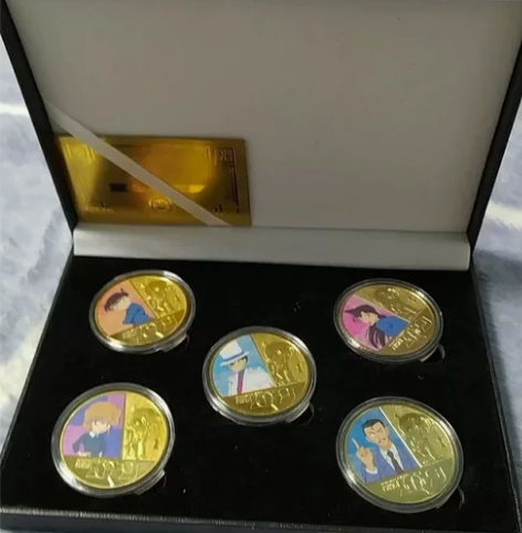 名侦探柯南 conan 纪念币 全新品 完...