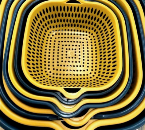 实体店倒闭处理双层塑料洗菜盆沥水篮子厨房神...