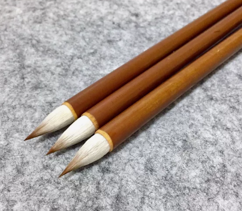 短锋毛笔兼毫鸡距笔小楷蒜头笔小行书隶书毛笔...