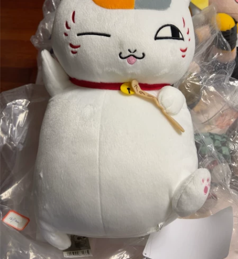 夏目友人帐 猫老师的公仔玩偶 睡姿 感兴趣...