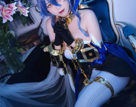 原神莱依拉cos 和顺家s码+漫美假发一月...