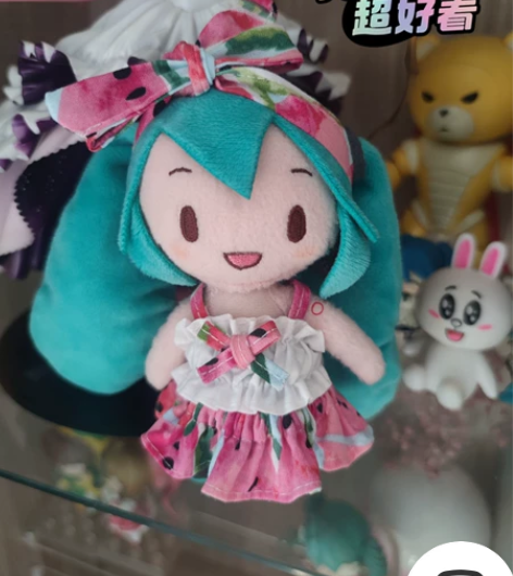 帮我的小Miku换衣服了，超可爱 感兴趣的...